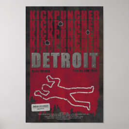 Kickpuncher: Detroit Poster