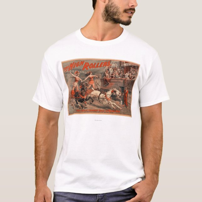 Kickrullarna - Ben Hur "krökning henne" Theatre Tee (Framsida)