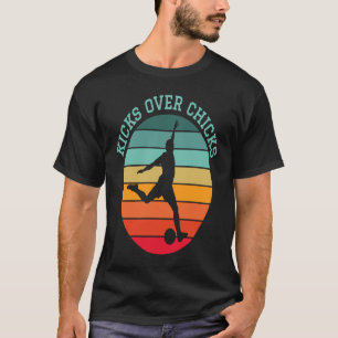 Kicks över Chickar Sarcastic Valentine Day Oceaner T Shirt