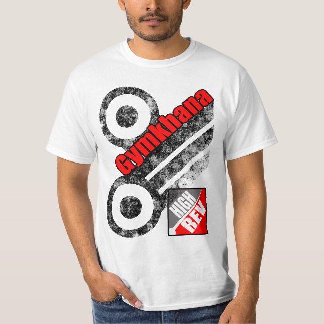 Kickvarvryttartävlingar T-shirt (Framsida)