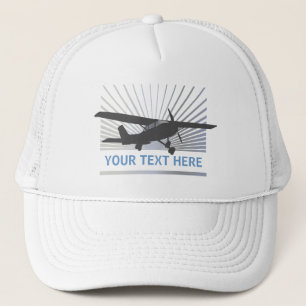 Kickvingeflygplan Truckerkeps