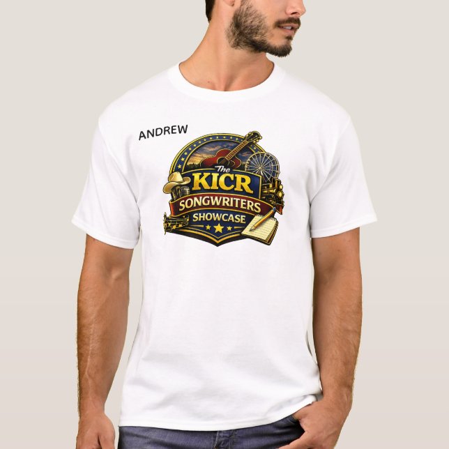 KICR låtskrivarens t-shirt (Framsida)