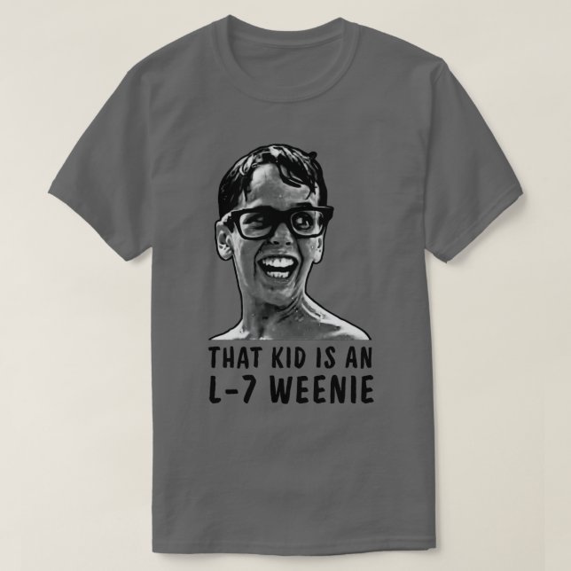 Kid är en L7-vecka T Shirt (Design framsida)