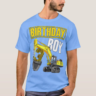 Kid Birthday Boy 3:e Fordon 3:e årskonstruktionen T Shirt