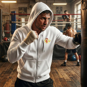 Kid Boxer i Röda handskar och Kort T Shirt