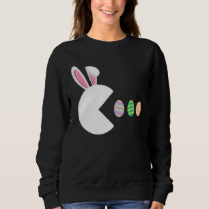 Kid Boys för videospel Bunny Eggs Funny Påsk Gamer T Shirt