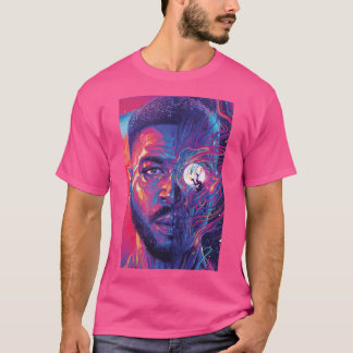 Kid cdi Man Onhe Moonhree IIIhe Vald RapHip hopA T Shirt