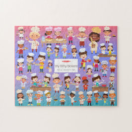 Kid Chefs Puzzle Pussel