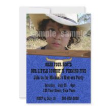 Kid Cowboy-Födelsedagsfest