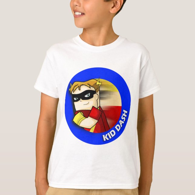 Kid Dash Logotyp Kids Tom T Shirt (Framsida)