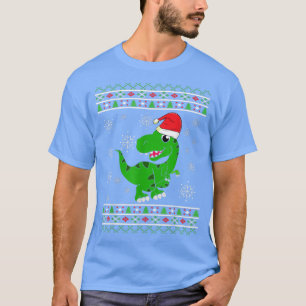 Kid Dinosaur Ugly jul Boy TRe Träd Re T Shirt