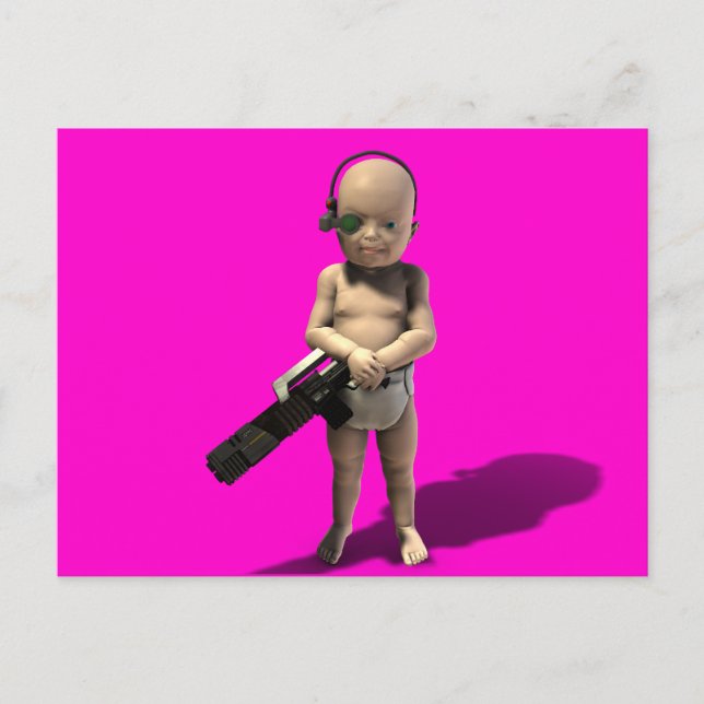 Kid för snabbmeddelanden vykort (Framsida)