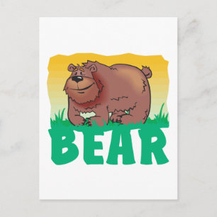 Kid Friendly Bear Vykort