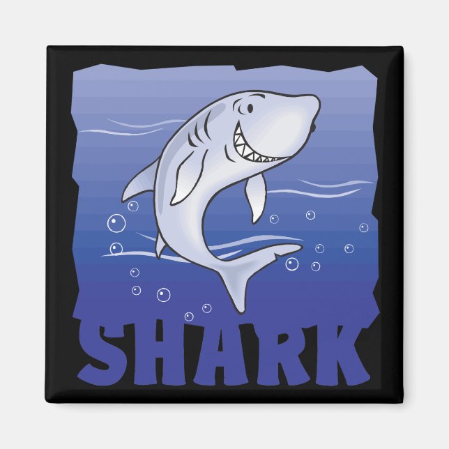 Kid Friendly Shark Magnet (Framsidan)