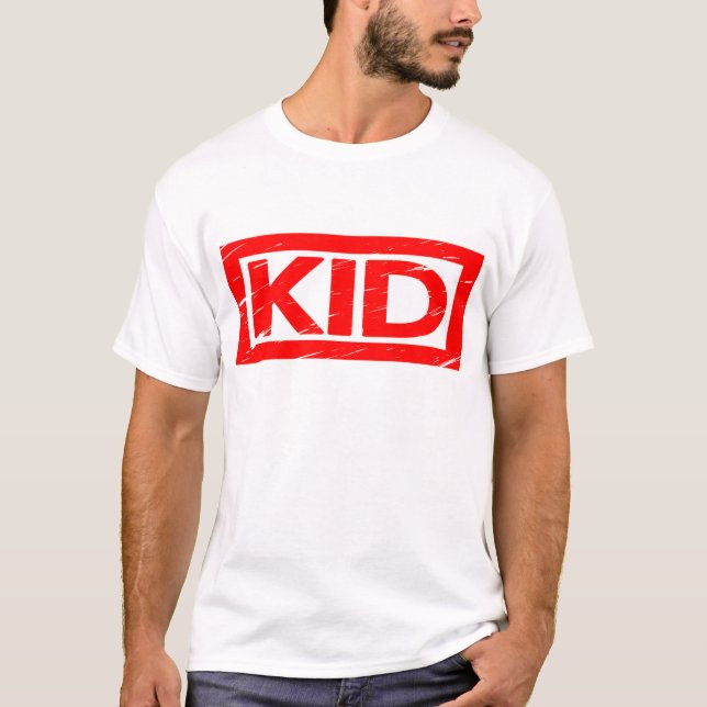 Kid Frimärke T Shirt (Framsida)