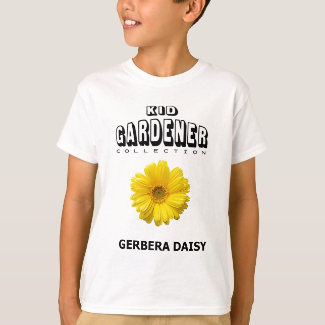 Kid Gardener Collection Barn T-Shirt Gerber Daisy (Framsida)