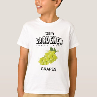 Kid Gardener Collection Grapes (Grönt) T Shirt