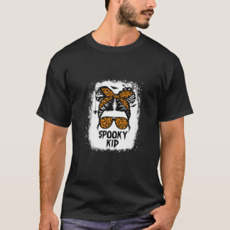Kid Halloween Girls Messy T Shirt