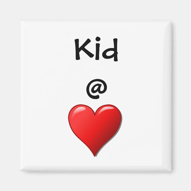 Kid @ Heart Magnet (Framsidan)