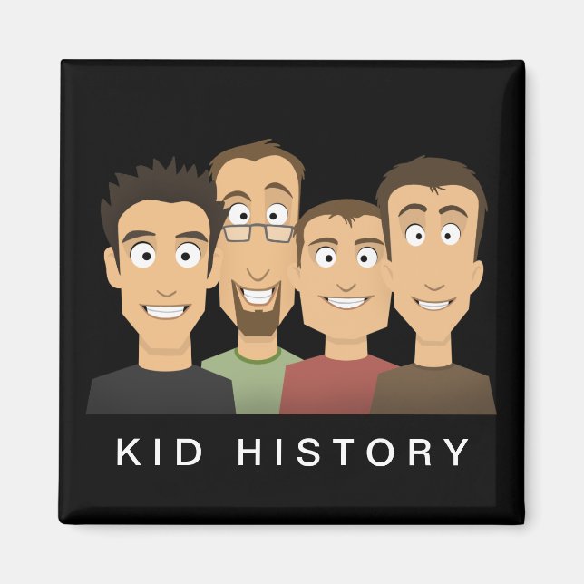 Kid-historik Magnet (Framsidan)