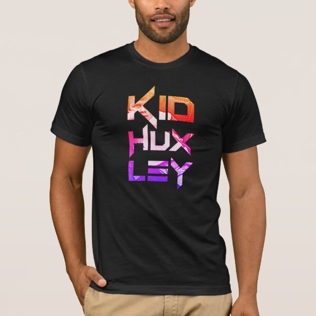 Kid Huxley - Young Aldous Huxley (stor logotyp) T Shirt (Framsida)