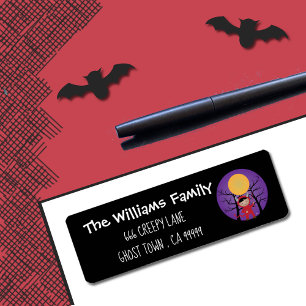 Kid i Djävulen Costume Halloween Black Labels Returadress Etikett