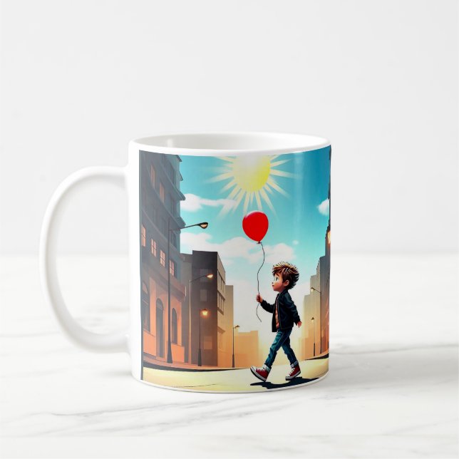 "KID-INSTALLATION I SUNSHINE" KAFFEMUGG (Vänster)