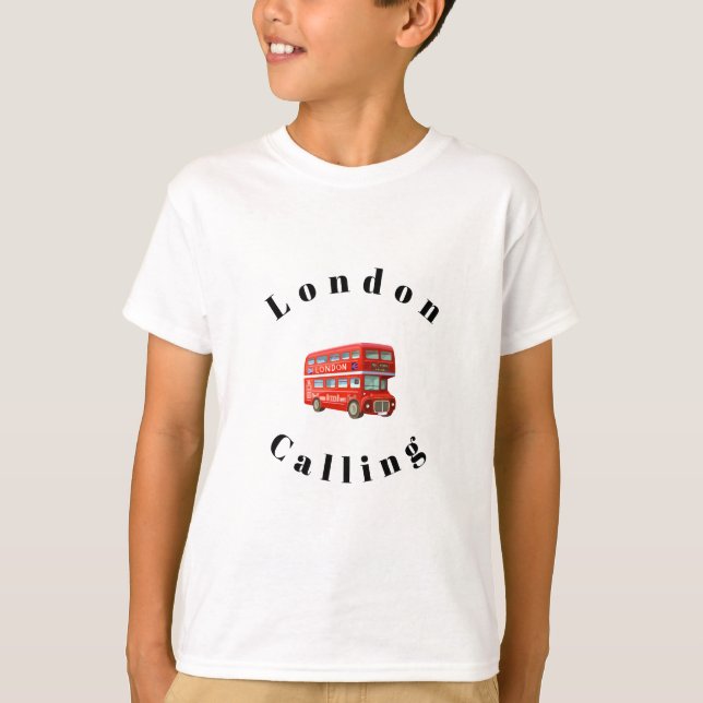 Kid London-samtal T Shirt (Framsida)