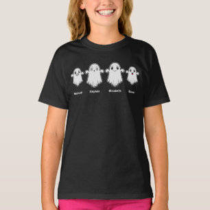 Kid Mamma pappa 4 Person Ghost Family Halloween T Shirt