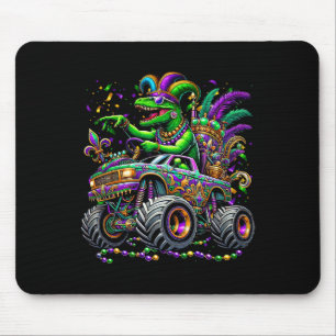 Kid Mardi Gras Grawr Dinosaur Trex Monster Lastbil Musmatta