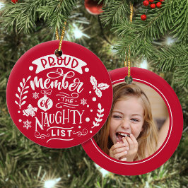 Kid Photo (stolt medlem av Anpassningsbarna Naught Julgransprydnad Keramik
