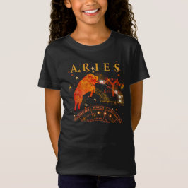 Kid Retro Aries Zodiac Traits T-Shirt