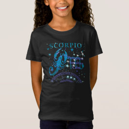 Kid Retro Scorpio Zodiac Traits T-Shirt