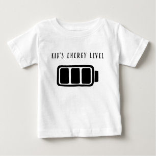 KID:s energisnåla batterigrafik T-Shirt
