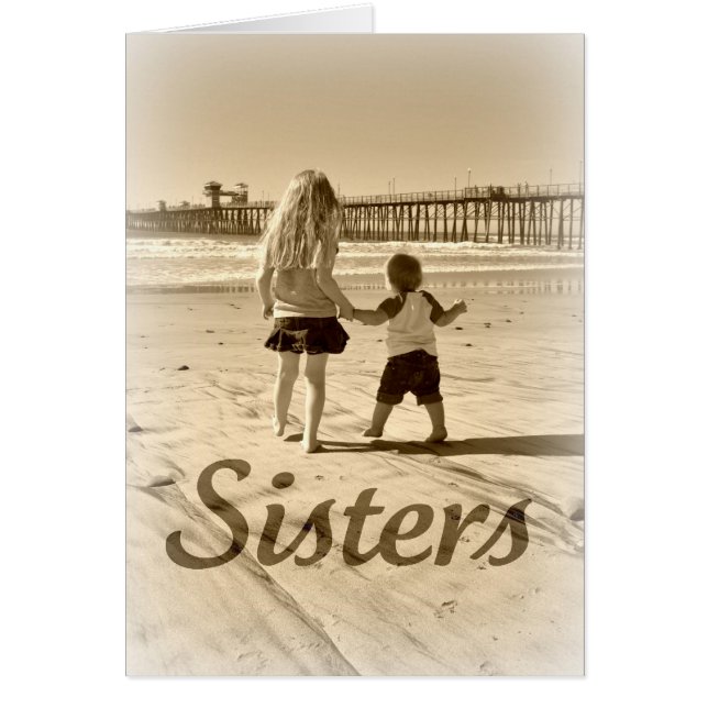 Kid Sisters Hälsningskort (Framsidan)