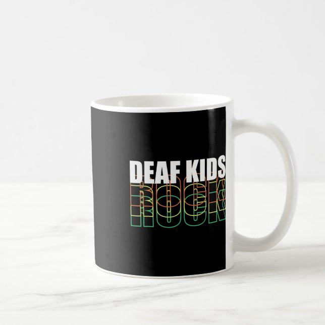 Kid-teckenspråk Kaffemugg (Höger)