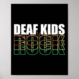 Kid-teckenspråk Poster