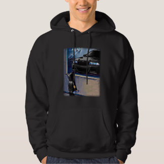 Kid Tittar på Dream Car Artwork Hoodie