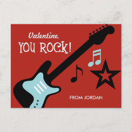 Kid Valentine's Day Card - du Sten Helg Vykort
