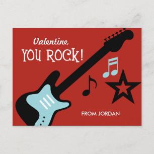 Kid Valentine's Day Card - du Sten Helg Vykort