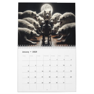 Kid & Vargs: en fantasi-teckningsarbetskalender 20 Kalender