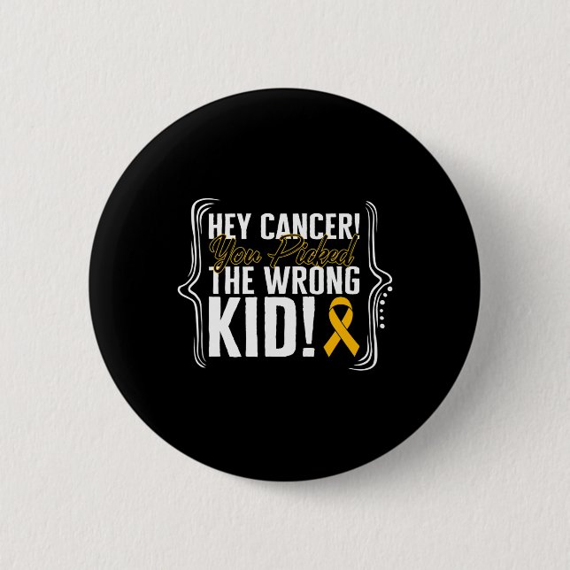 Kid Warrior Ribbon Stro Knapp (Framsida)