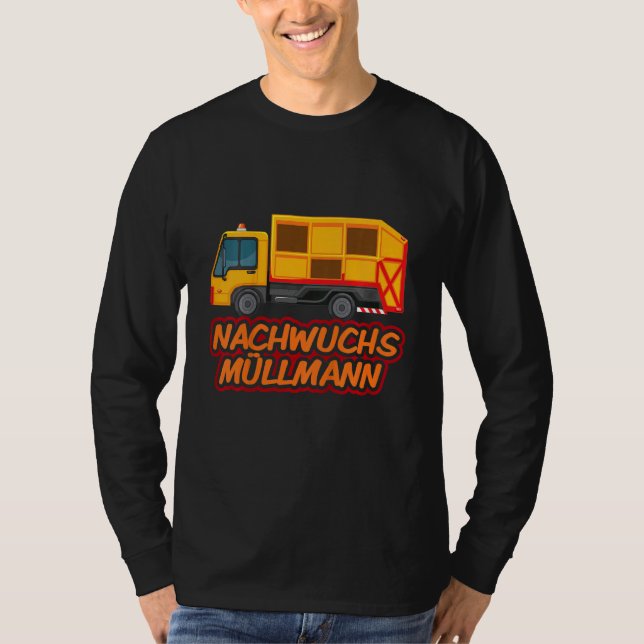 Kidavkommans skräp i Lastbil T Shirt (Framsida)