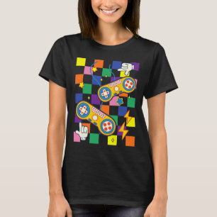 Kidcore Estetisk Tyg Tv-Spel Plåster Alt Kläder T Shirt