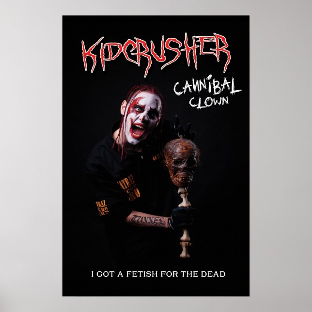 KidCrusher - Dödschef Poster (Framsidan)
