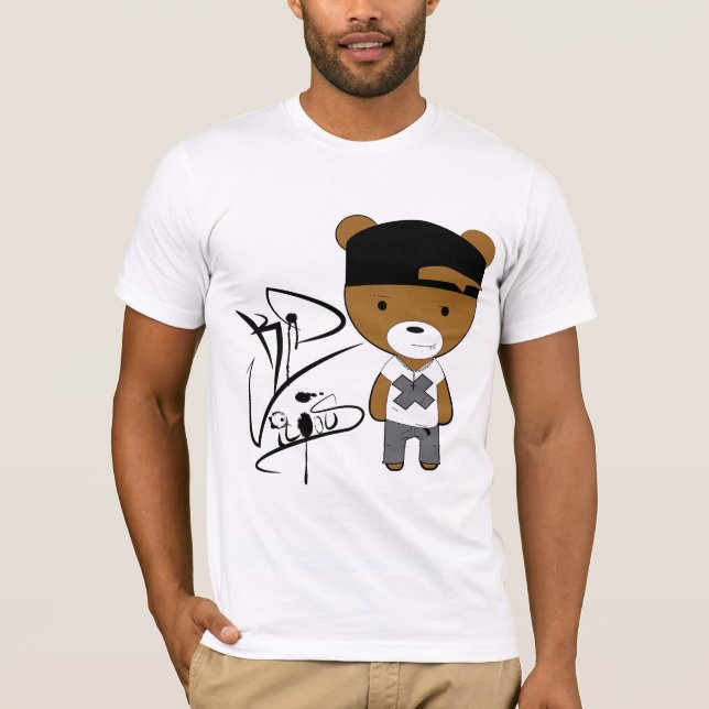 Kidd ondskefull nalle tee shirt (Framsida)