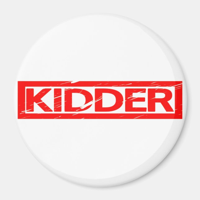 Kidder Frimärke Magnet (Framsidan)