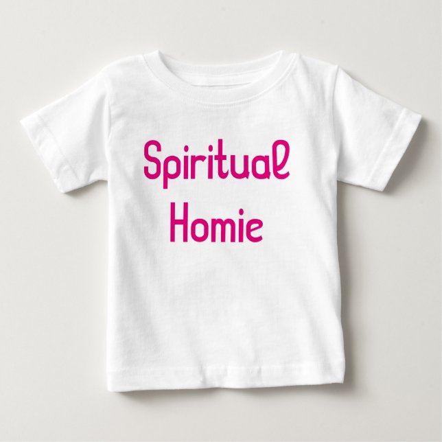 Kiddie "Andlig Homie" Dress Tee Shirt (Framsida)
