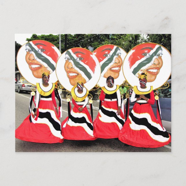 Kiddies Carnival, Trinidad och Tobago Vykort (Framsida)