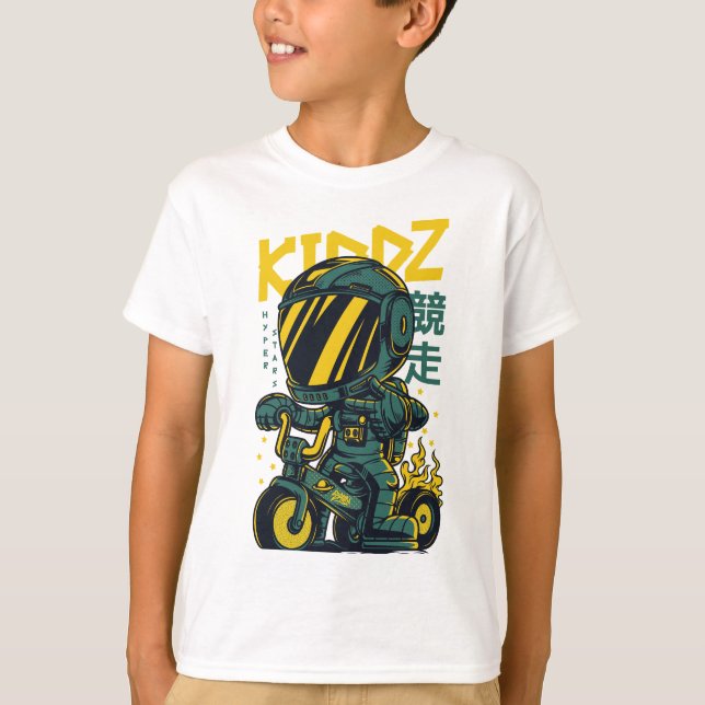 Kiddz Biker Kids T-shirt (Framsida)